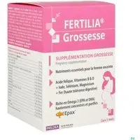 Fertilia Grossesse, Capsule, complément alimentaire pour la grossesse, bt 30 Capsule(S) 90 pc(s)