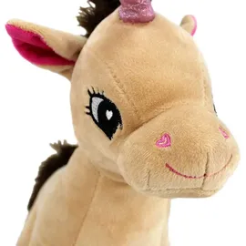 JoyToy Joy Toy 121104 - Einhorn stehend - weicher Samtplüsch, 32 cm,