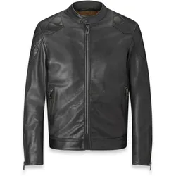 Belstaff Centenary Outlaw Pro Motorrad Lederjacke, schwarz, Größe M für Männer