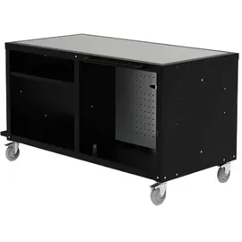 Alfa Forni Kochstation Modul 160 x 80 cm Edelstahl schwarz