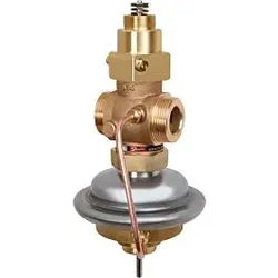 Danfoss Vol,-stromregl, m, Stellv, 003H6782 DN50, Kvs 25,0, PN25, GGG-40,3, Flansch