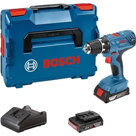 Bosch GSR 18V-21 Professional inkl. 2 x 2 Ah + L-Case 06019H100A