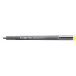 STAEDTLER 308 05-10 pigment liner 0.5 mm - 6 new colours single - yellow