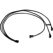 Alphacool LK Alphacool Y-Splitter 4-Pin auf 3x 4-Pin PWM 60cm Modding Beleuchtung