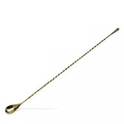 Barlöffel Teardrop / 40 cm - Bronze - Bronze