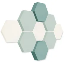 platino24 Akustikpaneel Edition LOFT bunt 9 St. Ø 30 cm