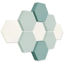 platino24 Akustikpaneel Edition LOFT bunt 9 St. Ø 30 cm
