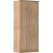 Rauch Wäscheschrank Torrent 91 x 210 x 56 cm Braun/Beige