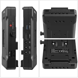 SmallRig 3204B Advanced V-Mount Battery Mount Plate mit verstellbarem Arm