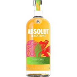 Absolut Sensations Tropical Fruit Flavored Vodka 20% 0,7l