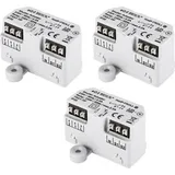 eQ-3 Homematic IP Rollladenaktor - Unterputz 3er Set