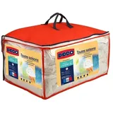 Dodo 25665 4 Jahreszeiten Polyester Bettbezug 260 x 240 cm, weiß