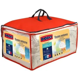 Dodo 25665 4 Jahreszeiten Polyester Bettbezug 260 x 240 cm, weiß