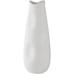 Dekovase AM DESIGN "Tischvase aus Keramik", weiß, H:34cm Ø:13cm, Keramik, Vasen, Keramikvase, Dekoobjekt, Blumenvase
