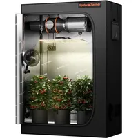 Spider Farmer - SF2000 Grow Tent Kits led Grow Light+120x60CM Grow Tent Intell. Kohlefilter-Kit