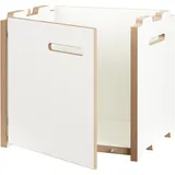 Tojo halbstark Aktenregal 40 x 35,2 x 35 cm weiß