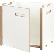 Tojo halbstark Aktenregal 40 x 35,2 x 35 cm weiß