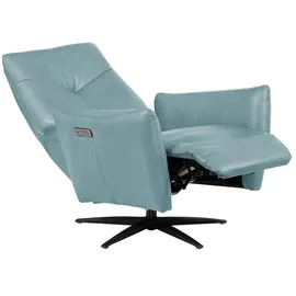 Ravensberger Werkstätten Sessel Atlanta Leder 80 x 107 x 83 cm grau elektrisch