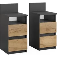 Vichy Vichy, Nachttisch, Monty (25 x 32.5 x 59