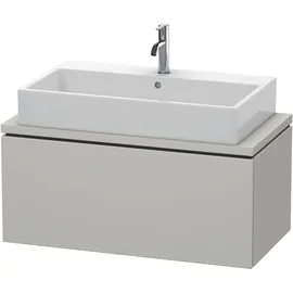 Duravit L-Cube 92x47,7cm, betongr ma, f Kons, 1 Auszug