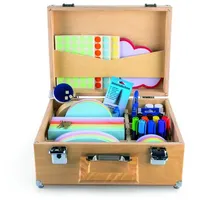 Magnetoplan Moderationskoffer Wood Series 2.400 Teile