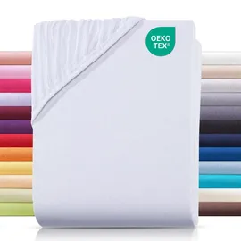 Carpe Sonno Spannbettlaken Jersey 70 x 140 cm weiß