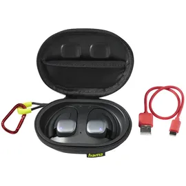 Hama Spirit Athletics True Wireless, Ohrbügel, Schw/Gelb