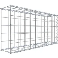 Gabiona Gabione-Anbaukorb Typ 2 50 x 100 x 20 cm