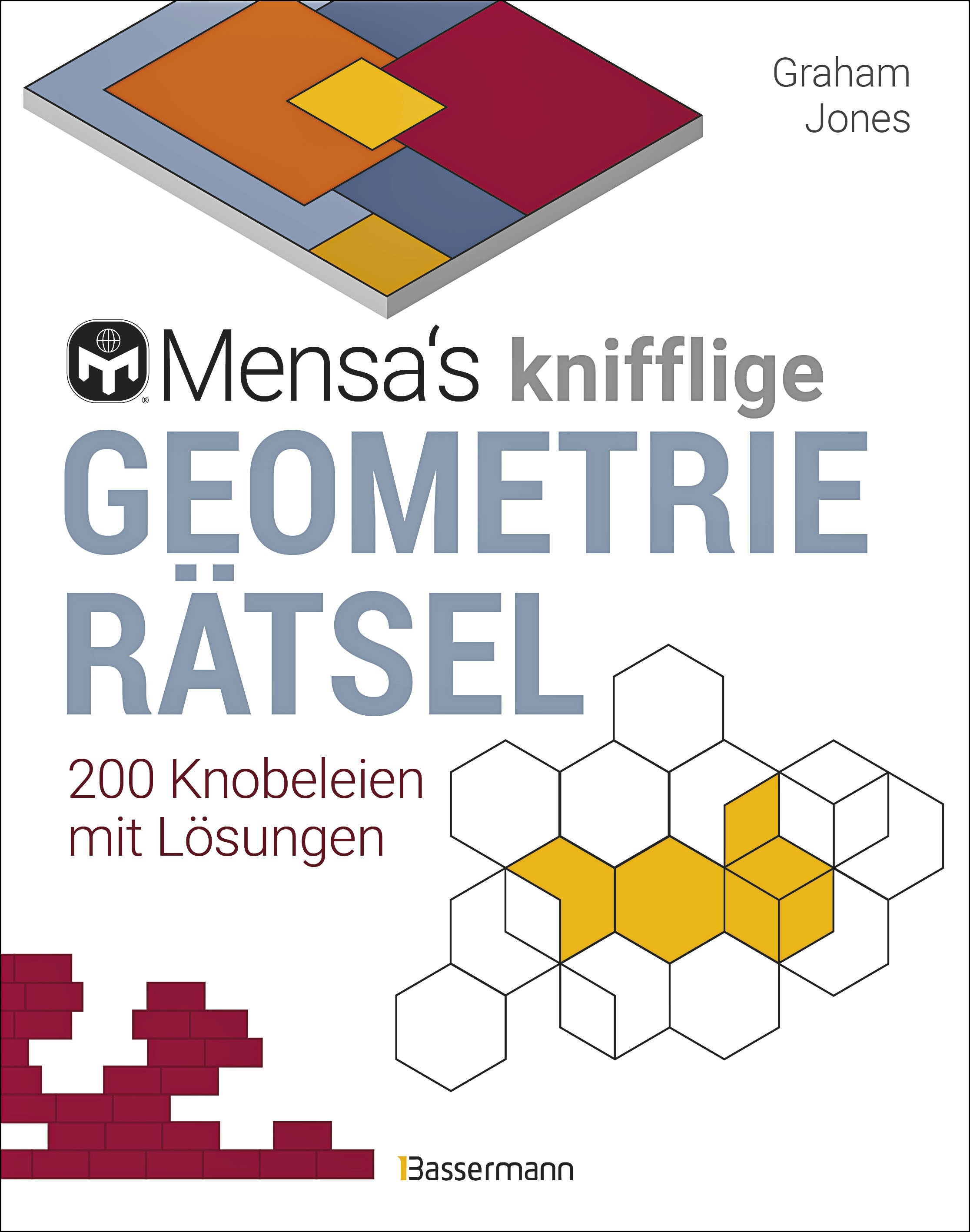 Mensa's Knifflige Geometrierätsel - Graham Jones  Kartoniert (TB)
