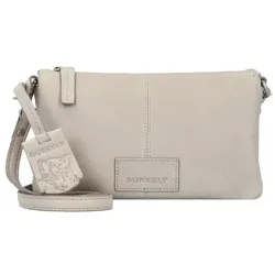 Burkely Soft Skylar Umhängetasche Leder 19 cm generous grey