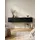 KADIMA DESIGN Lowboard 160x30x30 cm Schwarz Metall