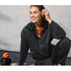 Tchibo - Sportjacke - Damen - Gr. M - schwarz