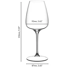 Riedel Glas Weißweinglas Grape 0,55 l 2 St.