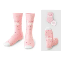 la vida Geschenk für Dich Kuschelsocken 1 Paar Rosa 36-40