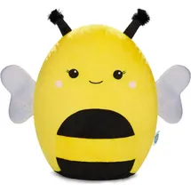 squishbrubies Bonnie die Biene - 35 cm Kuscheltier - Superweiches Plüsch Stofftier zum Kuscheln, Verschenken und Sammeln - Schwarz und Gelb
