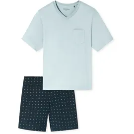 SCHIESSER Shorty Comfort Essentials Blau XL (54)