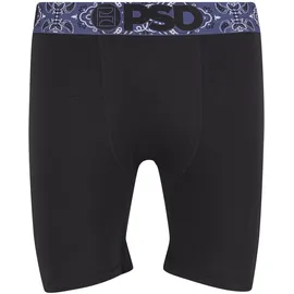 Psd DARK PAISLEY Boxershorts schwarz XL 3er Pack