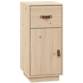 vidaXL Sideboard 34x40x75 cm Massivholz Kiefer