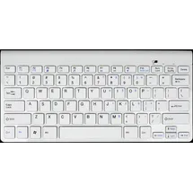 Gembird Slimline Blutetooth Tastatur DE weiß (KB-BT-001-W-DE)