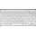 Gembird Slimline Blutetooth Tastatur DE weiß (KB-BT-001-W-DE)