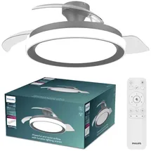 Philips Bliss 28 cm Deckenventilator Schwarz