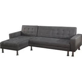 habitat garten Eckcouch Polyester 4-Sitzer Grau