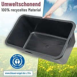 BERDAL RUBBER & PLASTICS B.V. Mörtelkasten GRIPLINE-D 65l schwarz