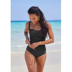 Bikini-Hose »Comfy«, in höherer Schnittform, Gr. 40 - N-Gr, schwarz, , 19084346-40 N-Gr