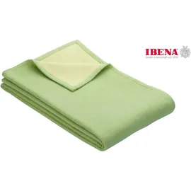 IBENA Cotton Pur 140 x 200 cm hellgrün