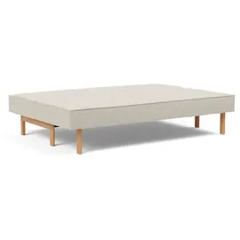 Innovation Living Schlafsofa Sly Wood Stoff Beige Natural