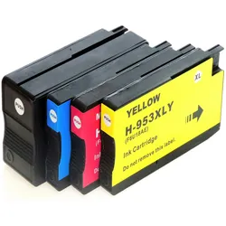 D&C HP 953XL Kompatibel 4er-Set Tintenpatronen für HP OfficeJet Pro 8210 Drucker