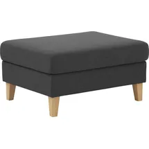 Atlantic Home Collection Hocker Mailo 88 x 45 x 69 cm Grau