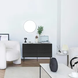 hjh living KARBY S 120 x 75 x 40 cm Schwarz