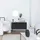 hjh living KARBY S 120 x 75 x 40 cm Schwarz